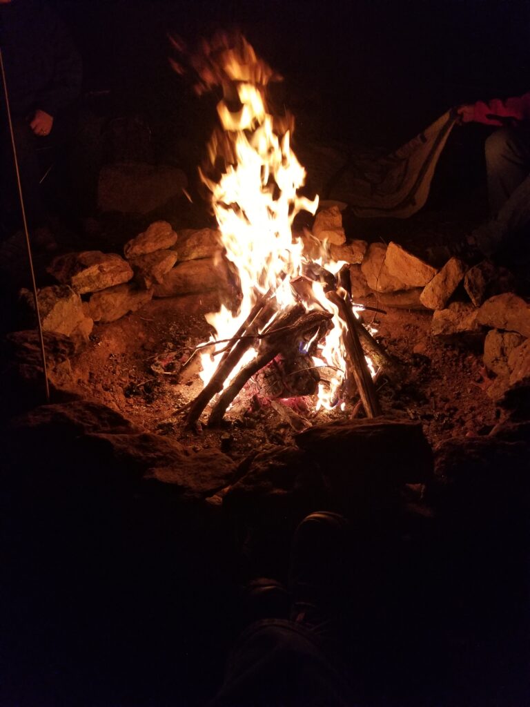 Big old campfire