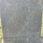 Evans Family Headstone